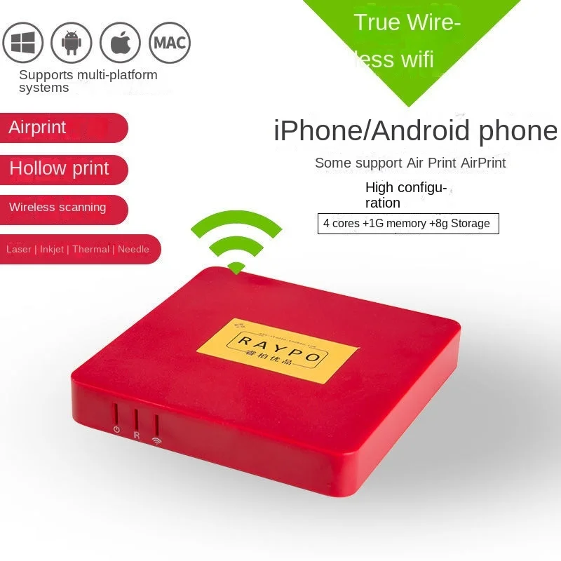 Wireless Print Server Sharer Airprint Space Printing Wired To WiFi Network Remote Printing Sharing Automatic Queuing For Iphone
Wireless Print Server Sharer Airprint Space Printing Wired To WiFi Network Remote Printing Sharing Automatic Queuing For Iphone