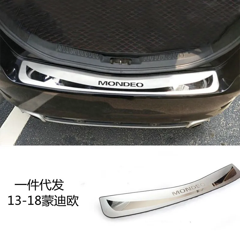 for Ford Mondeo/fusion 2013-2018 Scuff Plate/Door Sill Rear Bumper Protector Sill Trunk Tread Plate Trim Car styling 
for Ford Mondeo/fusion 2013-2018 Scuff Plate/Door Sill Rear Bumper Protector Sill Trunk Tread Plate Trim Car styling