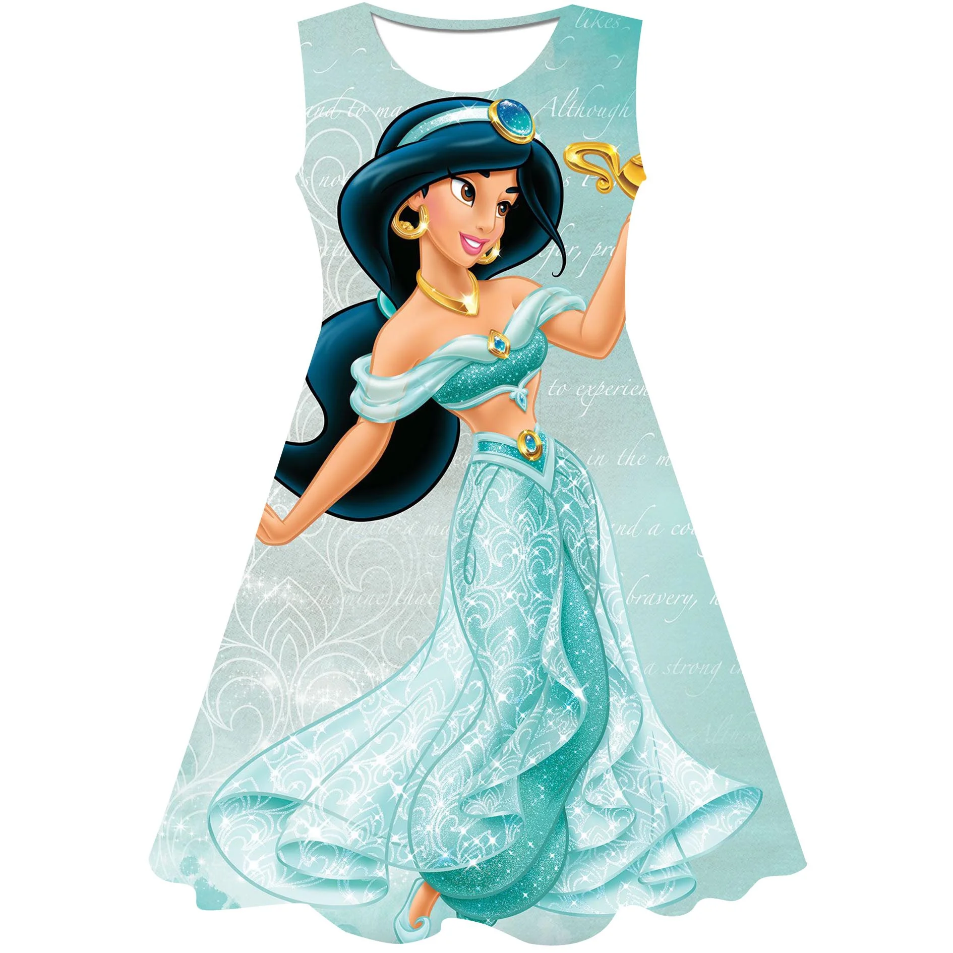 2022 New Jasmine Princess Girls Clothes Summer Princess Dresses Kids Aladdin Dress Halloween Party Girls Disney Dresses Clothing
2022 New Jasmine Princess Girls Clothes Summer Princess Dresses Kids Aladdin Dress Halloween Party Girls Disney Dresses Clothing