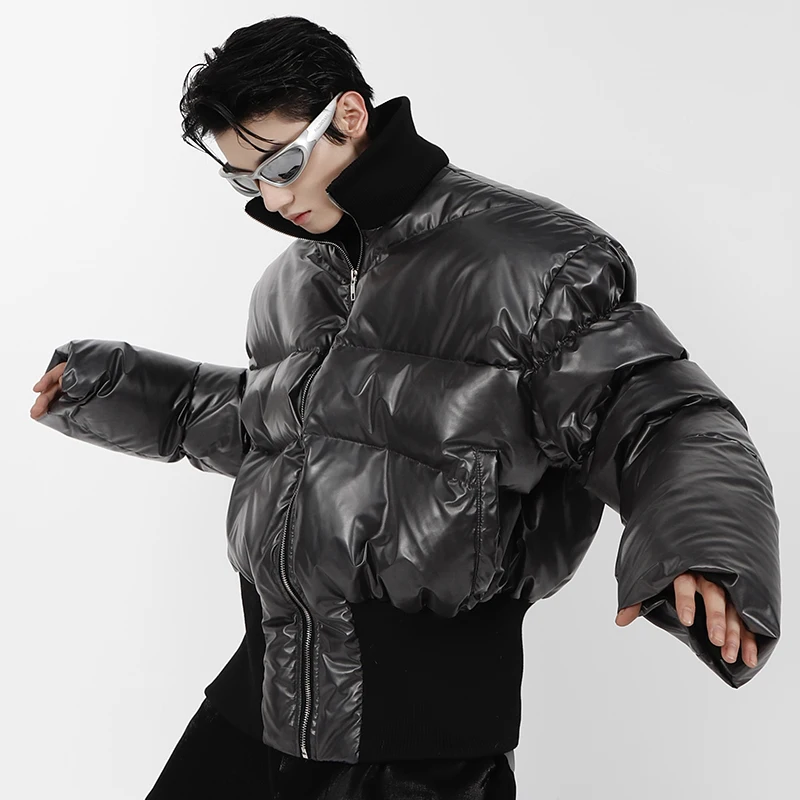 Stand Men Collar Cotton Coat Design Thickened Short Top 2022 Winter Solid Color Casual Male Jacket High Street 9A6072
Stand Men Collar Cotton Coat Design Thickened Short Top 2022 Winter Solid Color Casual Male Jacket High Street 9A6072