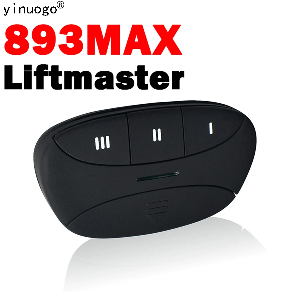 Пульт дистанционного управления для гаражных дверей Liftmaster 893MAX 950CB 953CB 956CB 891LM 893LM, портативный беспроводной передатчик
Пульт дистанционного управления для гаражных дверей Liftmaster 893MAX 950CB 953CB 956CB 891LM 893LM, портативный беспроводной передатчик