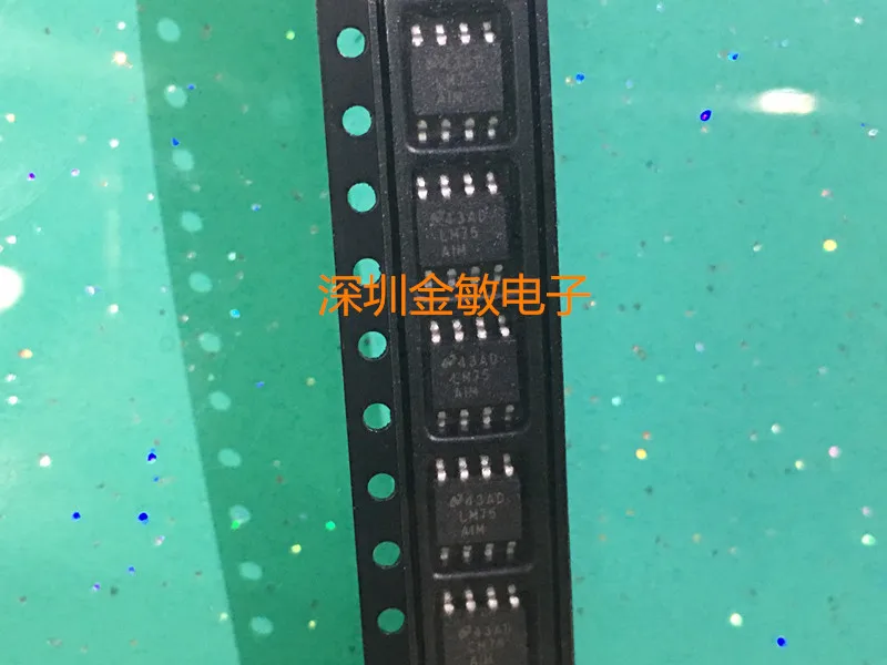 Бесплатная доставка lm75 LM75AIM LM75AIMX NS SOP-8 10 шт. 
Бесплатная доставка lm75 LM75AIM LM75AIMX NS SOP-8 10 шт.