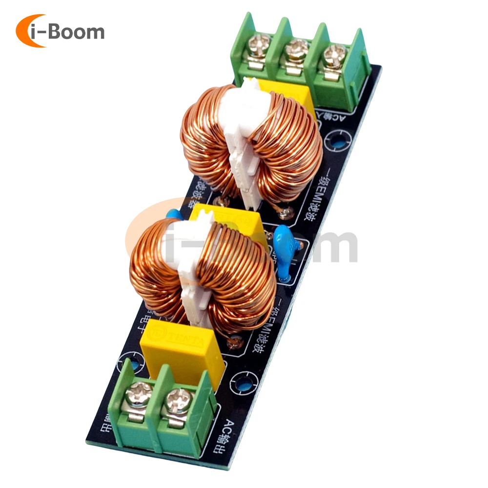 Power Supply Filtering Board Power Supply Filter EMI High Frequency Two-stage High Power Low-pass Filter Module 2A-18A
Power Supply Filtering Board Power Supply Filter EMI High Frequency Two-stage High Power Low-pass Filter Module 2A-18A
