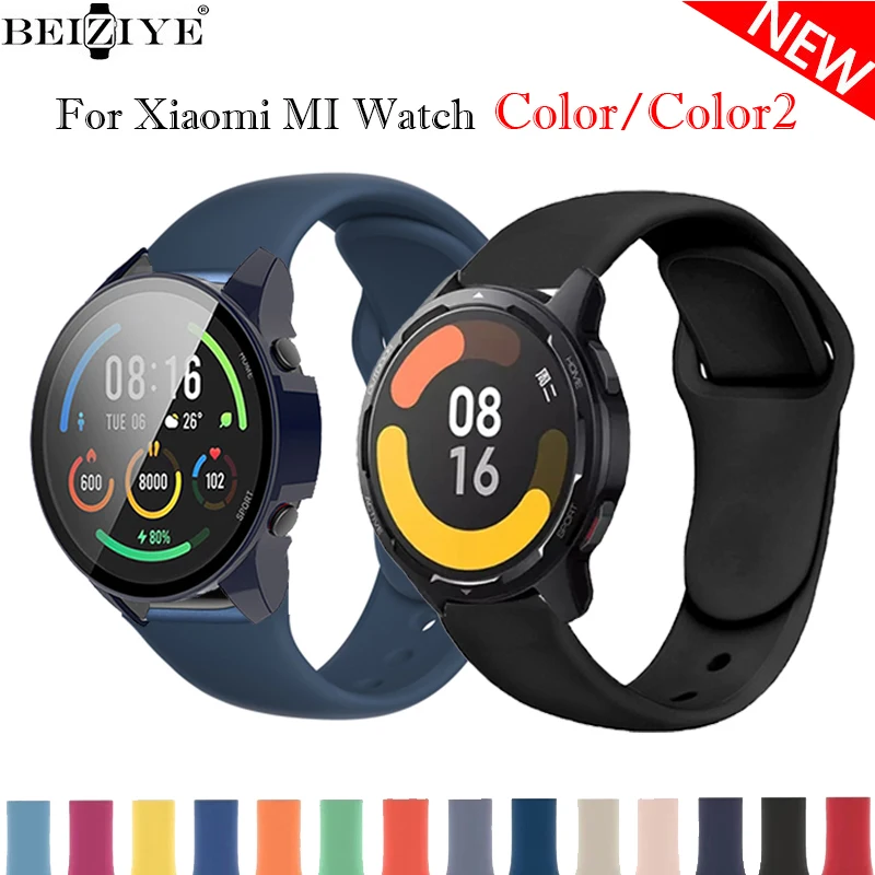 22mm watch strap For Xiaomi Mi Watch Color Sport Soft Silicone Strap Bracelet Wristband Correa For Xiaomi MI Watch Color 2
22mm watch strap For Xiaomi Mi Watch Color Sport Soft Silicone Strap Bracelet Wristband Correa For Xiaomi MI Watch Color 2