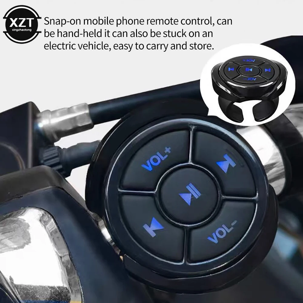 Новый беспроводной Bluetooth-совместимый медиа-пульт дистанционного управления автомобильный мотоцикл колесо MP3 музыкальный воспроизведение музыки для телефонов IOS Android
Новый беспроводной Bluetooth-совместимый медиа-пульт дистанционного управления автомобильный мотоцикл колесо MP3 музыкальный воспроизведение музыки для телефонов IOS Android