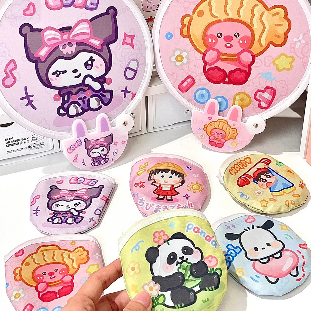 1PCS Portable Folding Fan Cute Cartoon Mini Cloth Decorative Fan Small Round Fan Summer Foldable Fan Children's Presents
1PCS Portable Folding Fan Cute Cartoon Mini Cloth Decorative Fan Small Round Fan Summer Foldable Fan Children's Presents