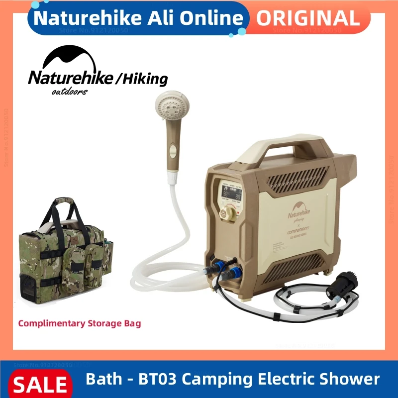 Naturehike Открытый электрический душ с газовым подогревом Кемпинг Быстрый нагрев термостатический душ Походный регулируемый душ с температур...
Naturehike Открытый электрический душ с газовым подогревом Кемпинг Быстрый нагрев термостатический душ Походный регулируемый душ с температур...