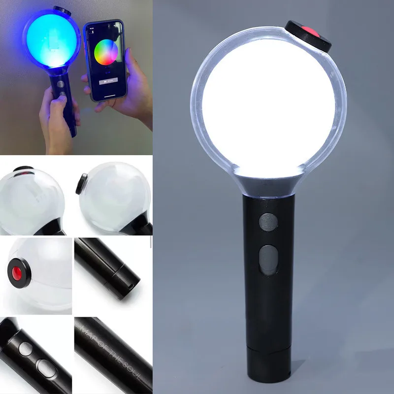 HOT Kpop Army Bomb Ver.4 Limited Light Stick Special Edition SE Map of the Soul Concert Lightstick Bluetooth-Compatible
HOT Kpop Army Bomb Ver.4 Limited Light Stick Special Edition SE Map of the Soul Concert Lightstick Bluetooth-Compatible
