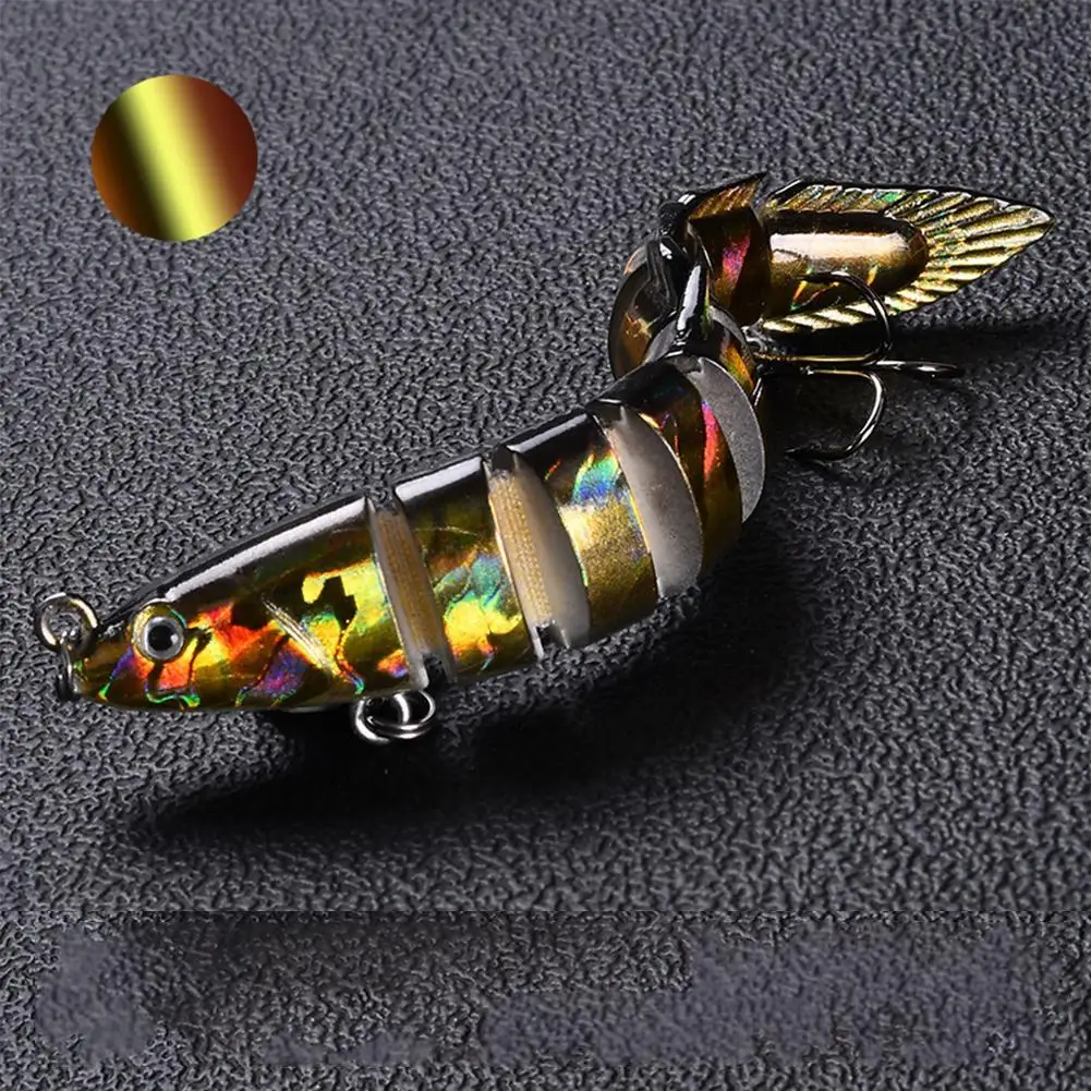 10cm10g Loach Fishing Bait 9 Segmented Jointed Sinking Wobblers Artificial Hard Bait Fishing Tackle Lure Fishing Supplies
10cm10g Loach Fishing Bait 9 Segmented Jointed Sinking Wobblers Artificial Hard Bait Fishing Tackle Lure Fishing Supplies