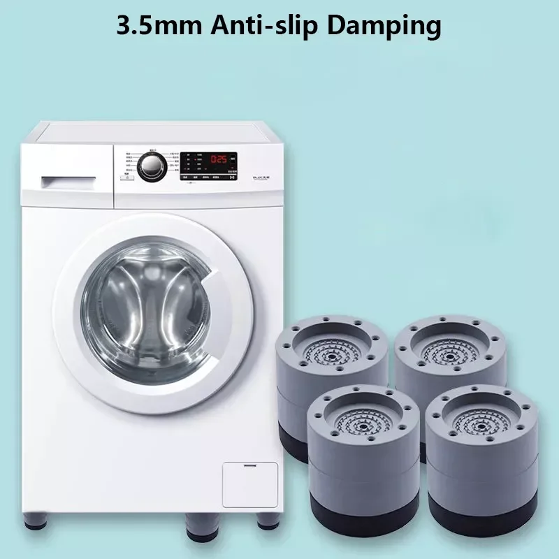 Anti Vibration Feet Pads Rubber Legs Slipstop Silent Skid Raiser Mat For Washing Machine Support Dampers Stand Accessories
Anti Vibration Feet Pads Rubber Legs Slipstop Silent Skid Raiser Mat For Washing Machine Support Dampers Stand Accessories