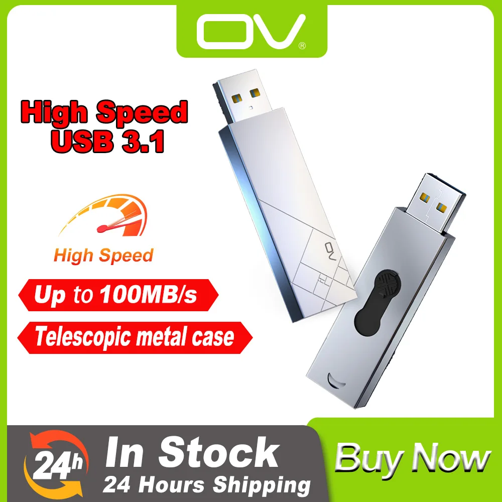 OV Original USB3.1 Flash Drives 32GB 64GB 128GB 256GB External Metal Pendrive OTG USB Disk Memory Stick Wedding Gifts for Guests
OV Original USB3.1 Flash Drives 32GB 64GB 128GB 256GB External Metal Pendrive OTG USB Disk Memory Stick Wedding Gifts for Guests