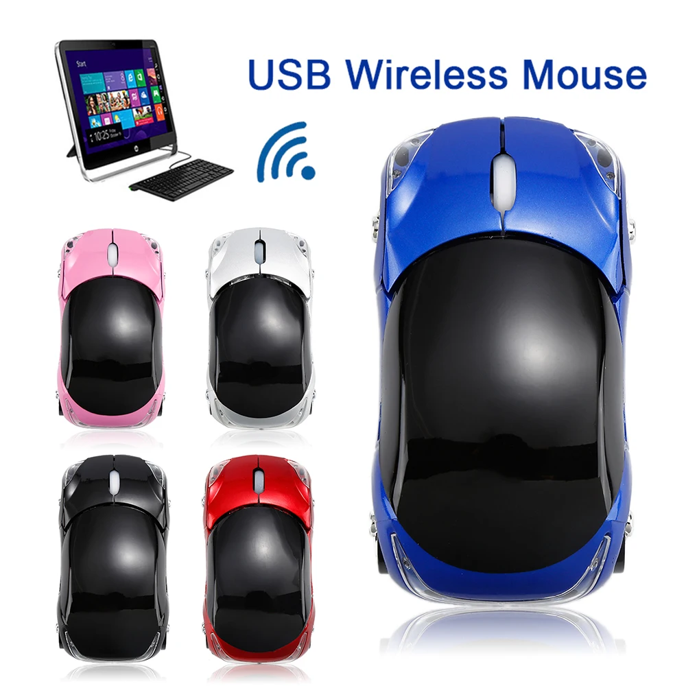 Wireless Gaming Mouse Car Shape Gamer Mouse 2.4G 1600DPI Mouse USB Optical Wireless Mice 3 Keys Office Mice PC Computer Tablet
Wireless Gaming Mouse Car Shape Gamer Mouse 2.4G 1600DPI Mouse USB Optical Wireless Mice 3 Keys Office Mice PC Computer Tablet