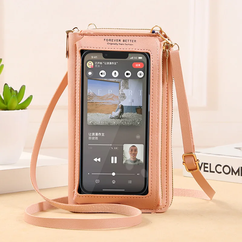 Women Small Transparent Mini Shoulder Bag Transparent Phone Touch Screen Pocket for Women
Women Small Transparent Mini Shoulder Bag Transparent Phone Touch Screen Pocket for Women