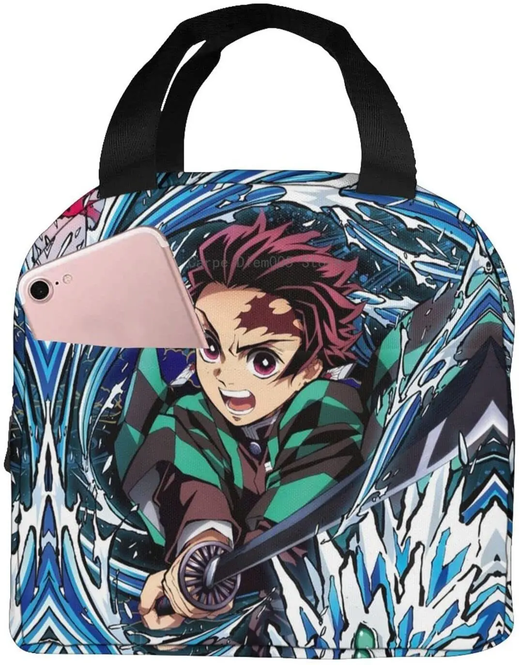Anime Lunch Bag Tote for Women Men , Insulated Reusable Lunch Box with Front Pocket for Work Hiking Picnic Travel
Anime Lunch Bag Tote for Women Men , Insulated Reusable Lunch Box with Front Pocket for Work Hiking Picnic Travel