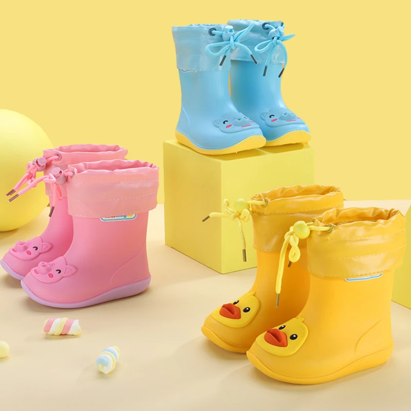 3D Three-dimensional Children's Rain Shoes2-8 Years Old Boys Girls Non Slip Plush Rain Shoes Children's Four Seasons Water Boots
3D Three-dimensional Children's Rain Shoes2-8 Years Old Boys Girls Non Slip Plush Rain Shoes Children's Four Seasons Water Boots
