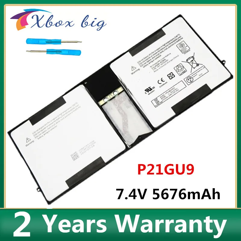 Аккумулятор для ноутбука 7,4 В, 42 Вт · ч, P21GU9 для Microsoft Surface Pro 2 1601 Pro 1 1514 2ICP5/94/104
Аккумулятор для ноутбука 7,4 В, 42 Вт · ч, P21GU9 для Microsoft Surface Pro 2 1601 Pro 1 1514 2ICP5/94/104