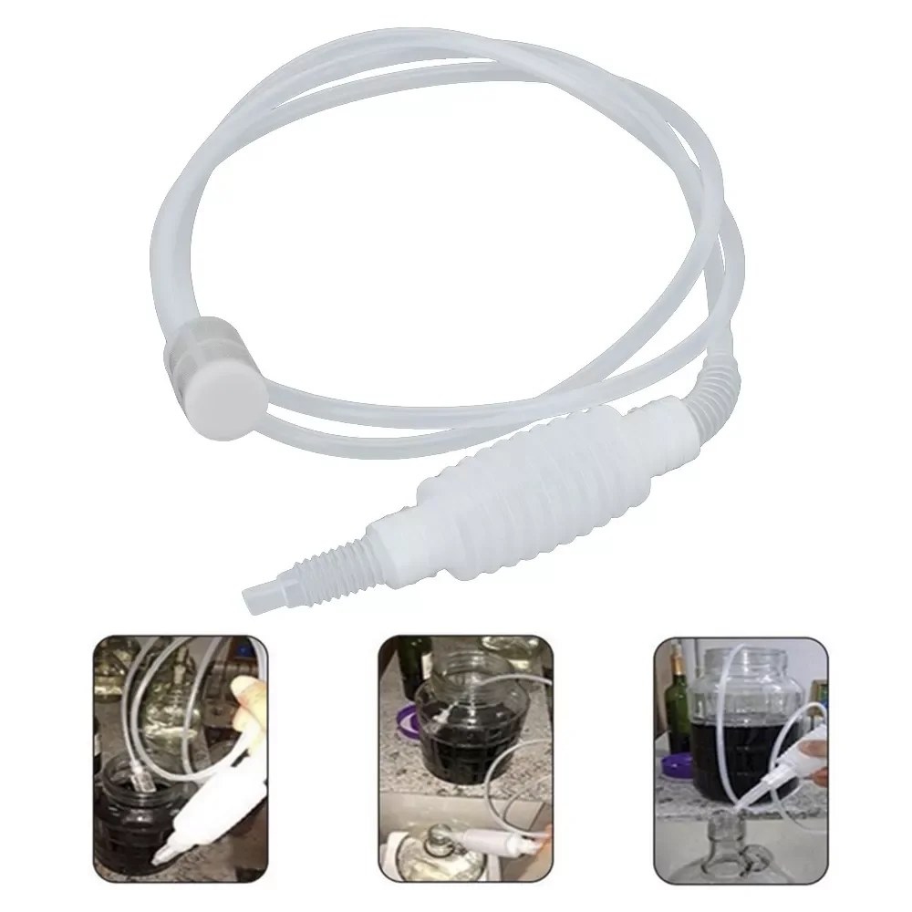 Hand Hop Knead Siphon Filter Brewing Siphon Hose 2M Wine Beer Making Tool Manual For Beer Homebrew Beer Chiller
Hand Hop Knead Siphon Filter Brewing Siphon Hose 2M Wine Beer Making Tool Manual For Beer Homebrew Beer Chiller