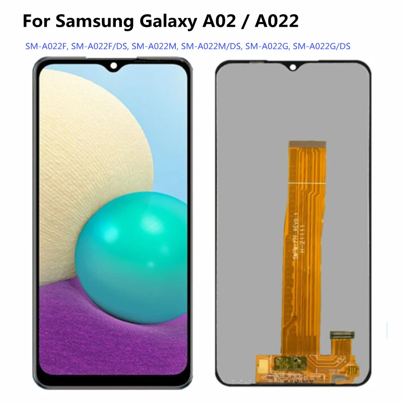 6.5"For Samsung GALAXY A02 LCD Display with Touch Screen Digitizer Assembly A022 A022F A022G A022M SM-A022F LCD
6.5"For Samsung GALAXY A02 LCD Display with Touch Screen Digitizer Assembly A022 A022F A022G A022M SM-A022F LCD
