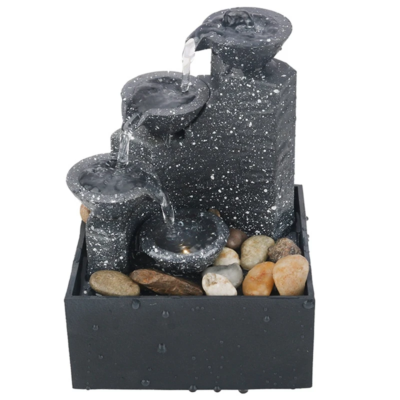 Home Office Desktop Small Fountain Lucky Flowing Water Ornaments Landscape Decoration Craft Gifts
Home Office Desktop Small Fountain Lucky Flowing Water Ornaments Landscape Decoration Craft Gifts
