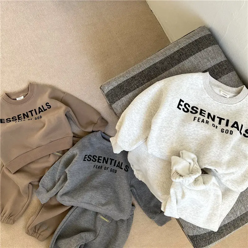 0-6 years old new children's clothing solid color English alphabet pullover sweater + casual sports pants girls and boys two-pie
0-6 years old new children's clothing solid color English alphabet pullover sweater + casual sports pants girls and boys two-pie