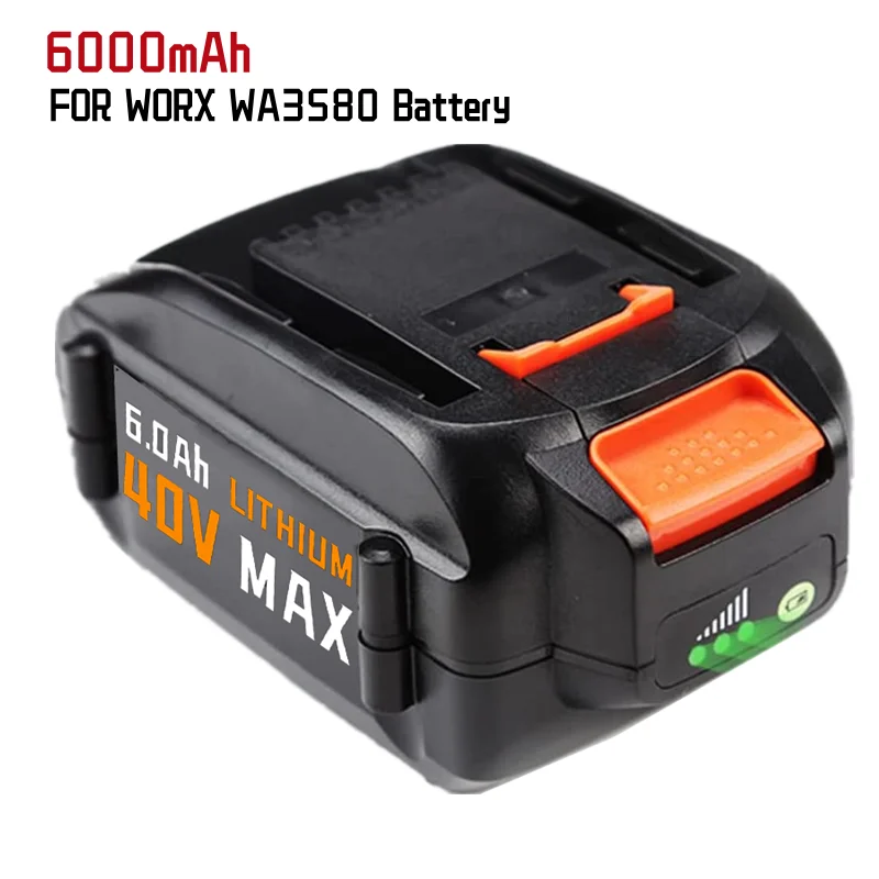 1-3 Pack 40V WA3580 Lithium-Batterie für Worx 40V 6000mAh Batterie WG180 WG280 WG380 WG580 ersatz Worx 40V Lithium-Batterie
1-3 Pack 40V WA3580 Lithium-Batterie für Worx 40V 6000mAh Batterie WG180 WG280 WG380 WG580 ersatz Worx 40V Lithium-Batterie