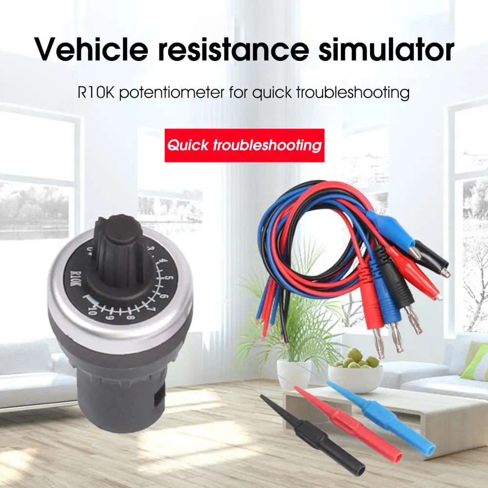 Resistive Sensor Multifunction Fuel Diagnostic Tool Plastic Resistance Simulator Fuel Diagnostic Tool for Car
Resistive Sensor Multifunction Fuel Diagnostic Tool Plastic Resistance Simulator Fuel Diagnostic Tool for Car