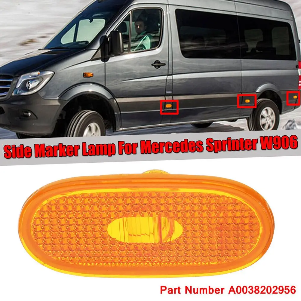 None Orange Side Marker Lamp Car 10.5*4.5cm 1pc Car For Benz Sprinter W906 2006+ For Mercedes Lighting Accessories
None Orange Side Marker Lamp Car 10.5*4.5cm 1pc Car For Benz Sprinter W906 2006+ For Mercedes Lighting Accessories