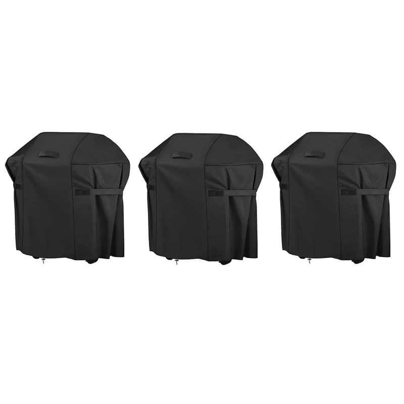 3X BBQ Cover, Waterproof 420D Heavy Duty Oxford Fabric Outdoor Dustproof Gas Grill Cover For BBQ Accessories-A
3X BBQ Cover, Waterproof 420D Heavy Duty Oxford Fabric Outdoor Dustproof Gas Grill Cover For BBQ Accessories-A