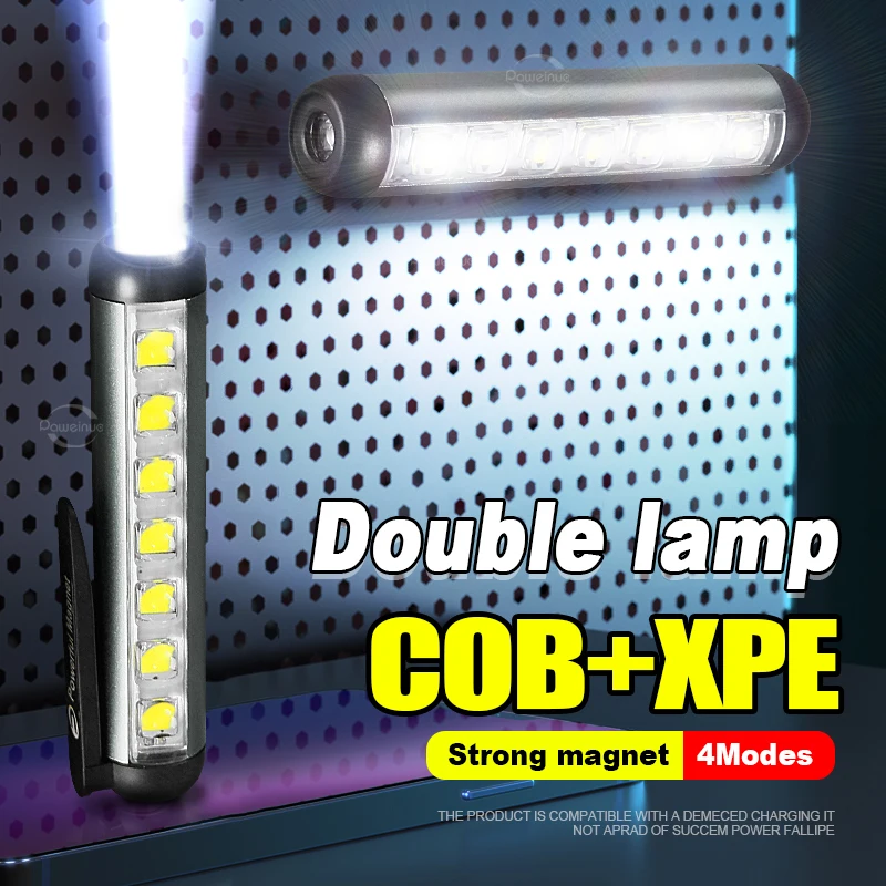 MINI LED Powerful Flashlight Super Bright COB Portable Torch Light USB Rechargeable Outdoor Camping Hunting Tactical Flash Light
MINI LED Powerful Flashlight Super Bright COB Portable Torch Light USB Rechargeable Outdoor Camping Hunting Tactical Flash Light