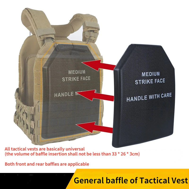 Tactical Vest Chest Resistant Pad Strike Face Body Armor Plate Baffle Protective Shock Rig Hunting Airsoft Paintball Accessories
Tactical Vest Chest Resistant Pad Strike Face Body Armor Plate Baffle Protective Shock Rig Hunting Airsoft Paintball Accessories