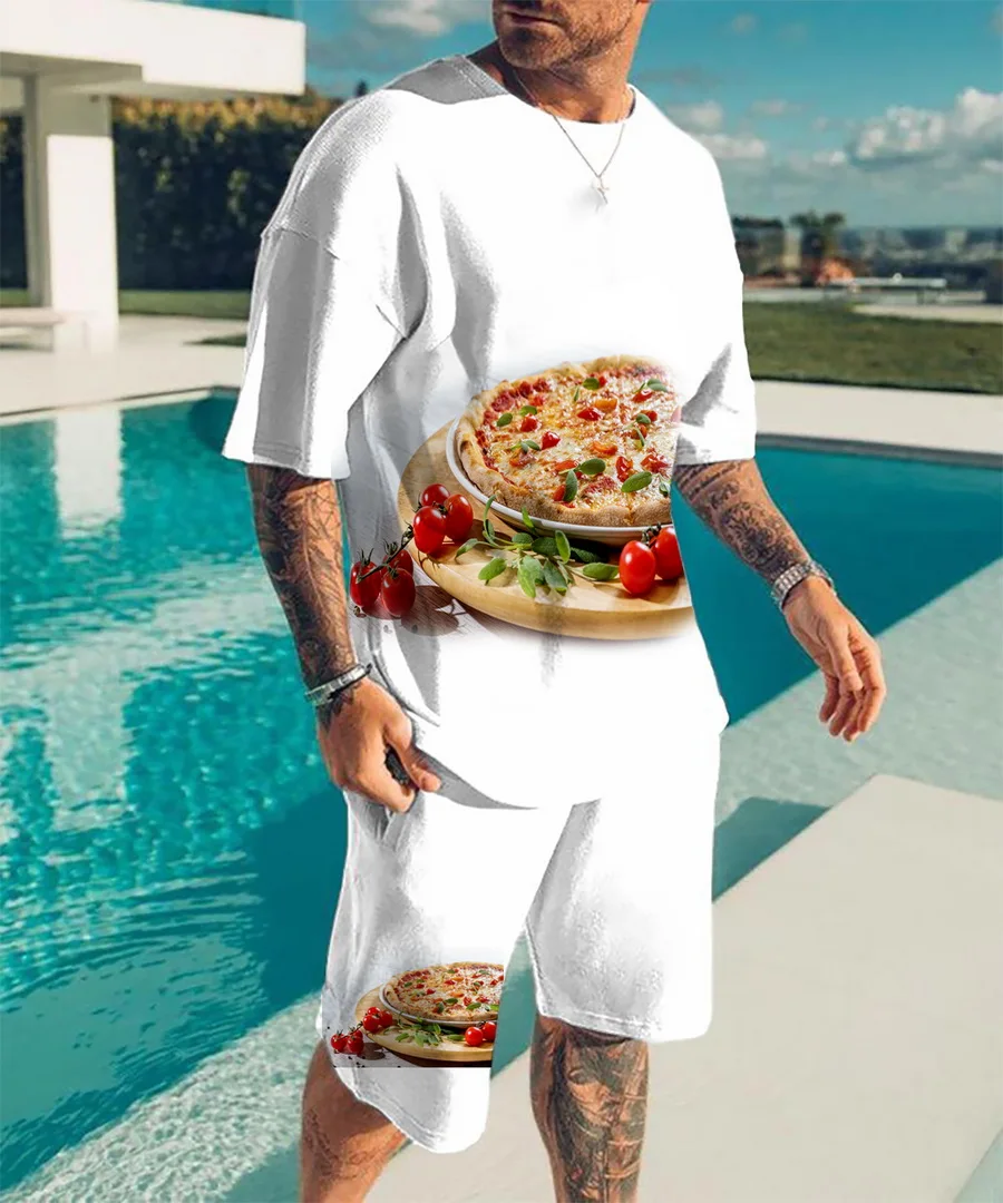 2022 Men Tracksuit 2 Piece Set Summer Oversized T Shirt Sets O Neck 3D Printed Fashion Casual Shorts Harajuku Clothes Streetwear
2022 Men Tracksuit 2 Piece Set Summer Oversized T Shirt Sets O Neck 3D Printed Fashion Casual Shorts Harajuku Clothes Streetwear