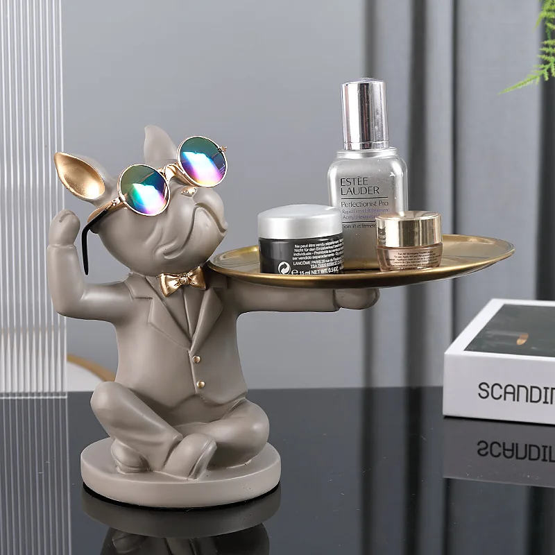 French Bulldog Decoration Entrance Cabinet Key Storage Tray Living Room Entrance Entry Luxury Home Bar Decoration Creative
French Bulldog Decoration Entrance Cabinet Key Storage Tray Living Room Entrance Entry Luxury Home Bar Decoration Creative