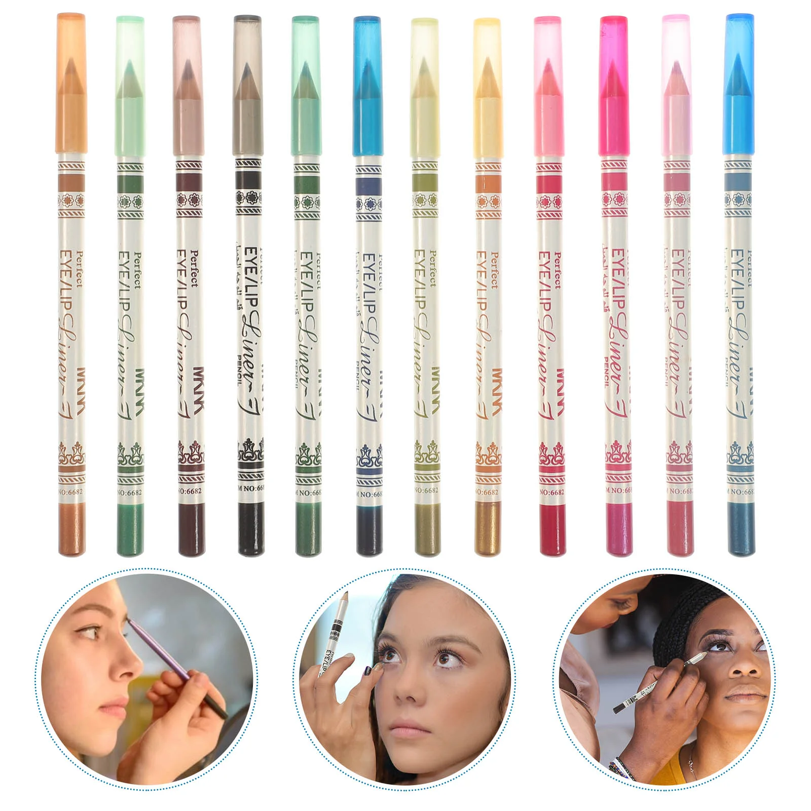 Eyeliner Eyeshadow Shadow Pen Eye Makeup Crayon Lip Liner Eyeline Colorful Blue Women Black Eyebrow Color Brown Sets Stick
Eyeliner Eyeshadow Shadow Pen Eye Makeup Crayon Lip Liner Eyeline Colorful Blue Women Black Eyebrow Color Brown Sets Stick