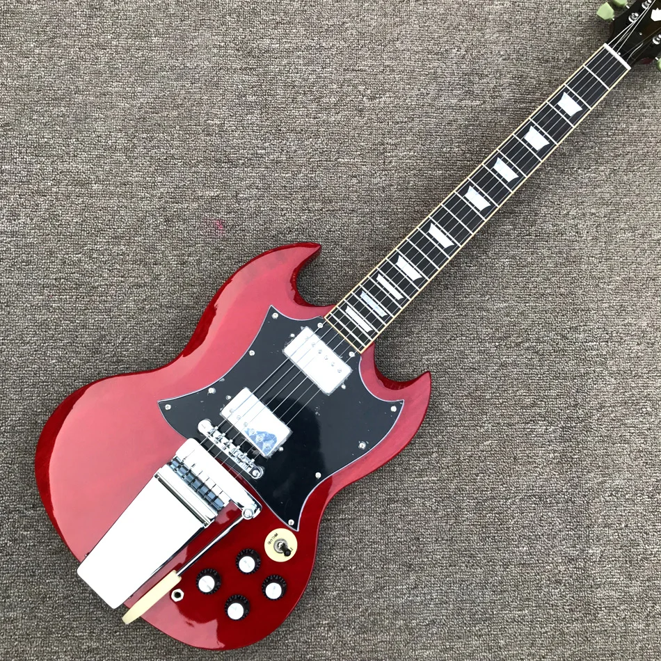 Электрогитара SG400, красная, с ладами
Электрогитара SG400, красная, с ладами