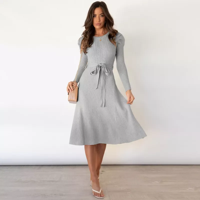 NEW IN Bubble Long Sleeve Knitted Skirts Autumn Winter Women's Clothing Style Medium Long Style Thin High Waist Large Hem D
NEW IN Bubble Long Sleeve Knitted Skirts Autumn Winter Women's Clothing Style Medium Long Style Thin High Waist Large Hem D