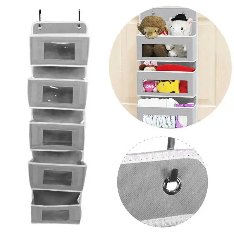 Multilayer Strong Load Bearing Capacity Nonwoven Over Door Hanging with 2 Hooks Hanging Closet
Multilayer Strong Load Bearing Capacity Nonwoven Over Door Hanging with 2 Hooks Hanging Closet