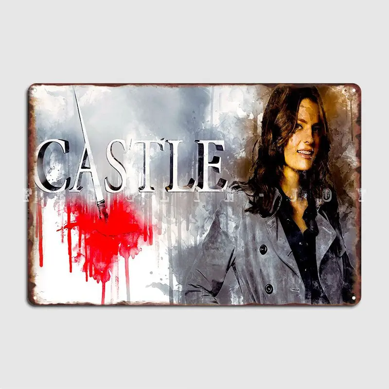 Металлический плакат с изображением замка 2013 для творчества в гостиной 
Металлический плакат с изображением замка 2013 для творчества в гостиной