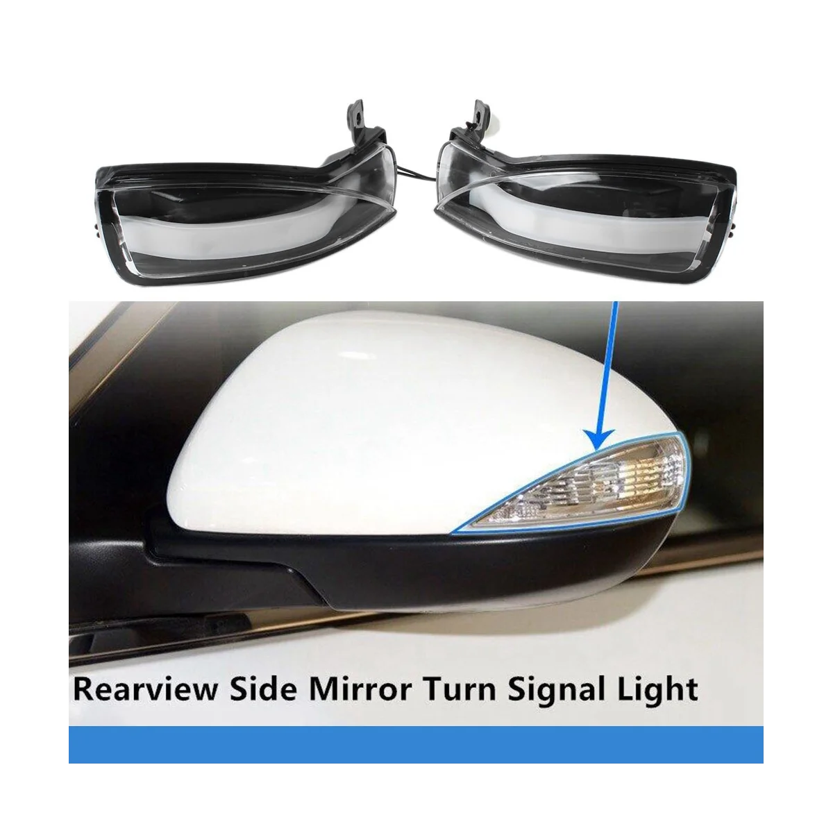 Car LED Dynamic Side Mirror Turn Signal Indicator Lamp for MAZDA 3 BL 2008-2014 for MAZDA 6 GH 2007-2015 Transparent
Car LED Dynamic Side Mirror Turn Signal Indicator Lamp for MAZDA 3 BL 2008-2014 for MAZDA 6 GH 2007-2015 Transparent