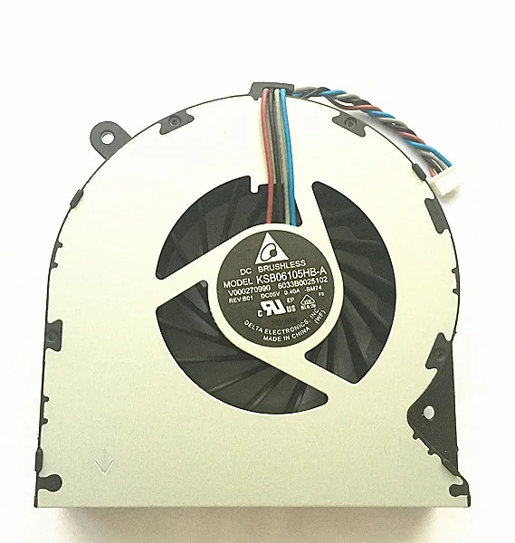 New CPU Cooling Fan for Toshiba Satellite C850 C855 C875 C870 L850 L850D L870 L870D L855 C855D 4 wires 14mm MG62090V1-Q030-S99
New CPU Cooling Fan for Toshiba Satellite C850 C855 C875 C870 L850 L850D L870 L870D L855 C855D 4 wires 14mm MG62090V1-Q030-S99