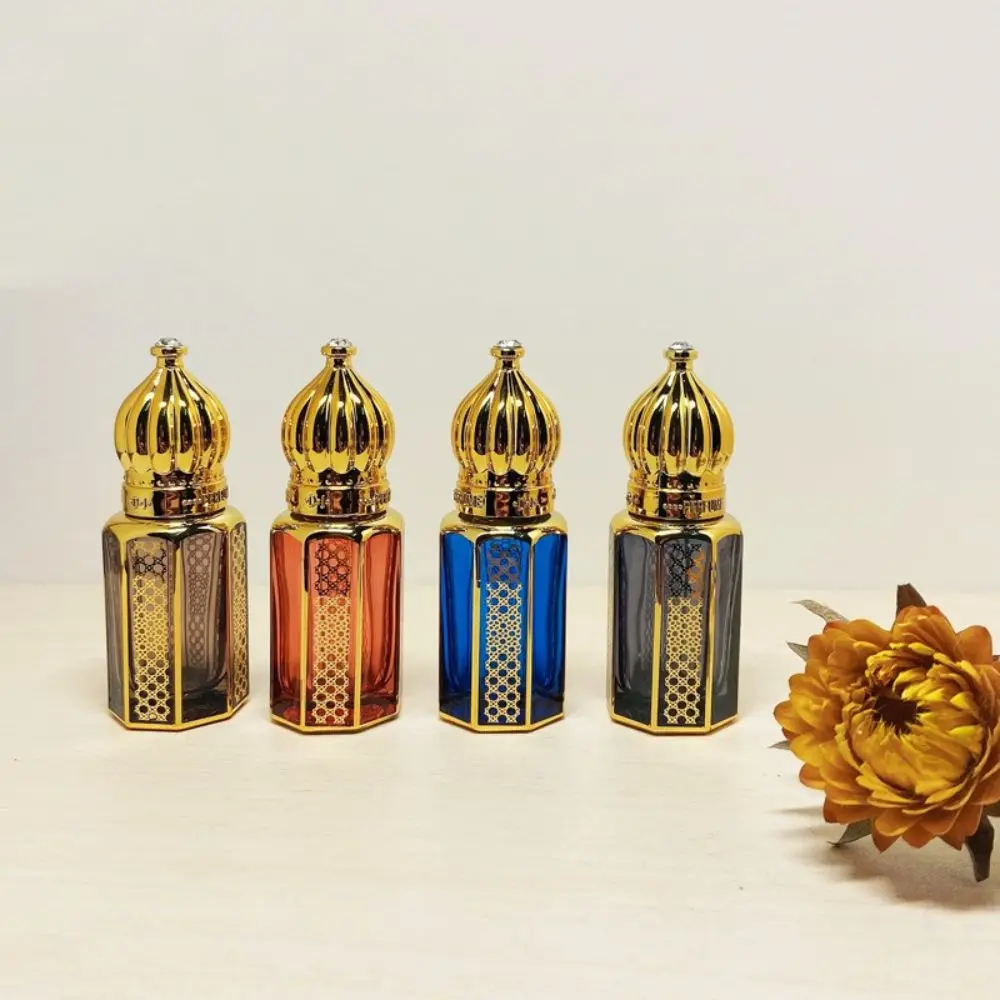 Perfume Bottle 6ml Oil Glass Roller Ball Bottles Gold Luxury Electroplating Carve Vials For Travel Gifts
Perfume Bottle 6ml Oil Glass Roller Ball Bottles Gold Luxury Electroplating Carve Vials For Travel Gifts