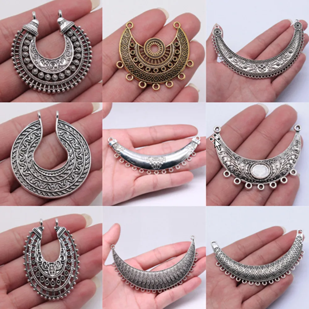 Bulk Charms For Jewelry Making Kit Pendant Diy Jewelry Accessories Crescent Moon Shaped Porous Earring Connector
Bulk Charms For Jewelry Making Kit Pendant Diy Jewelry Accessories Crescent Moon Shaped Porous Earring Connector