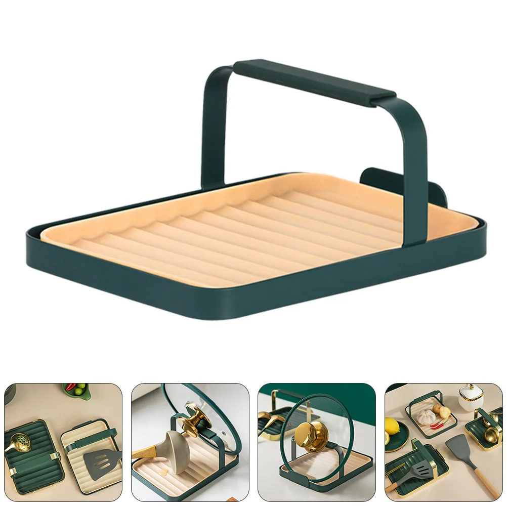 Rest Spoon Holder Utensil Kitchen Spatula Cooking Lid Dish Rack Ladle Pot Silicone Drainer Countertop Cutlery Pad Chopstick Pan
Rest Spoon Holder Utensil Kitchen Spatula Cooking Lid Dish Rack Ladle Pot Silicone Drainer Countertop Cutlery Pad Chopstick Pan