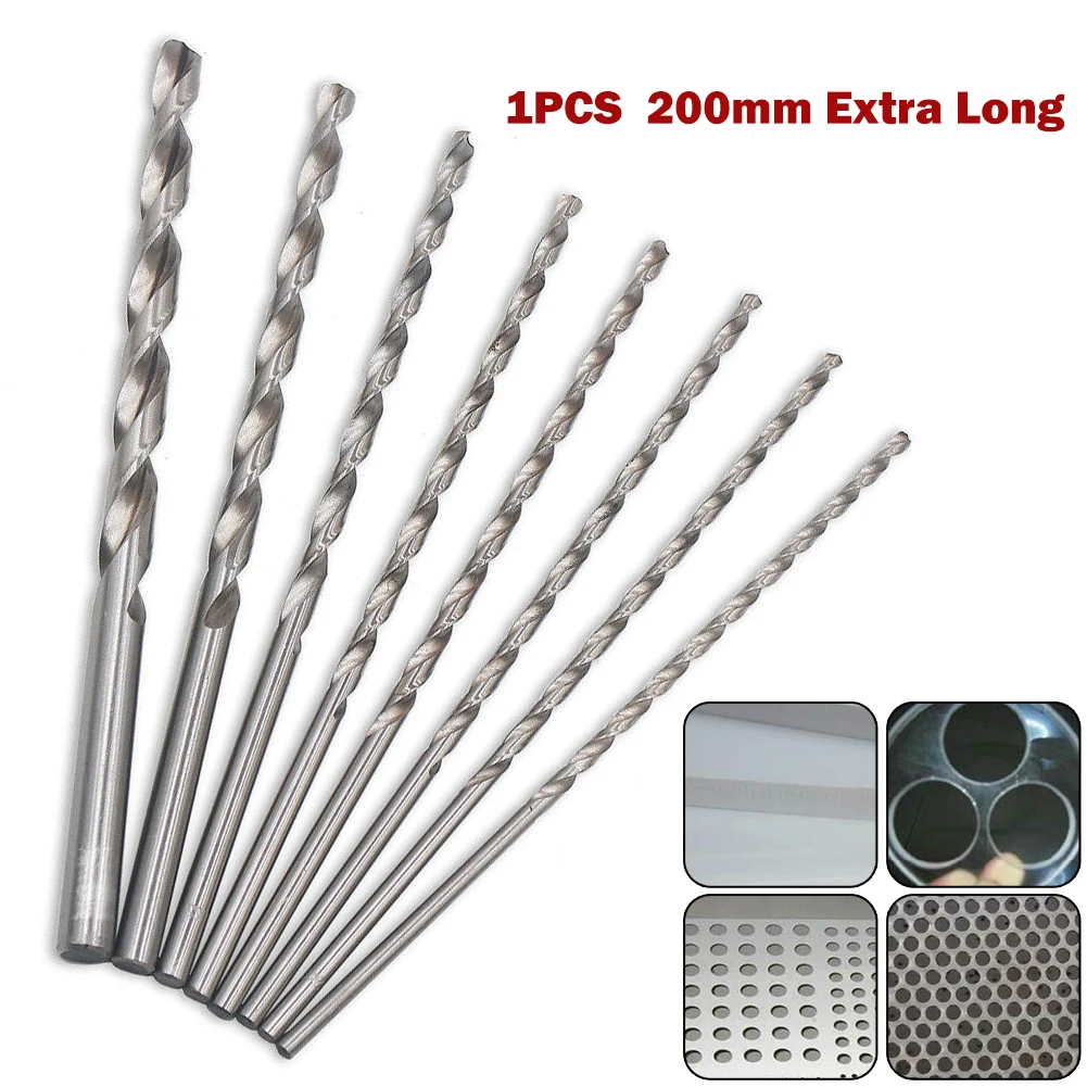 2-10mm HSS Twists Drill Bit Set 200mm High Speed Steel For Dremel Rotary Tool Straight Shank Mini Drill Bit Set Hand Tools
2-10mm HSS Twists Drill Bit Set 200mm High Speed Steel For Dremel Rotary Tool Straight Shank Mini Drill Bit Set Hand Tools