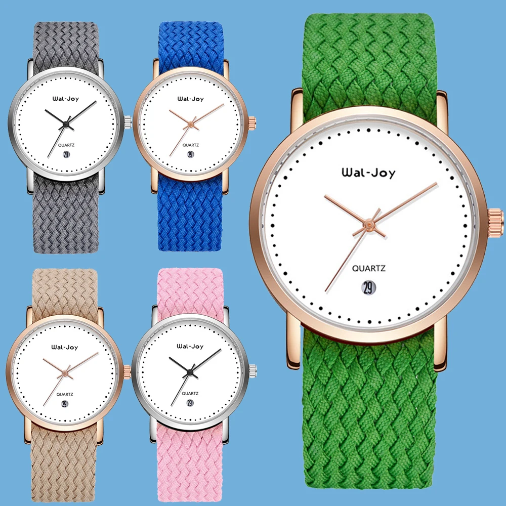 2022 Creative Simple Dial Design Nylon Braid Band Watch for Women with Calendar Scrath-proof Quartz Wristwatch Ladies Clock Gift
2022 Creative Simple Dial Design Nylon Braid Band Watch for Women with Calendar Scrath-proof Quartz Wristwatch Ladies Clock Gift