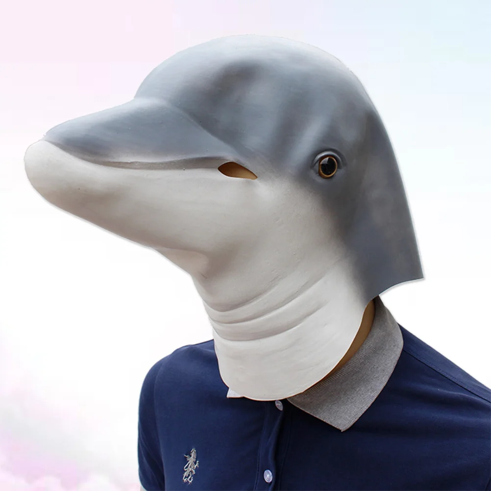 1PC Emulsion Dolphin Fancy Headgear Cover for Men Decoration Dolphin Headgear 
1PC Emulsion Dolphin Fancy Headgear Cover for Men Decoration Dolphin Headgear