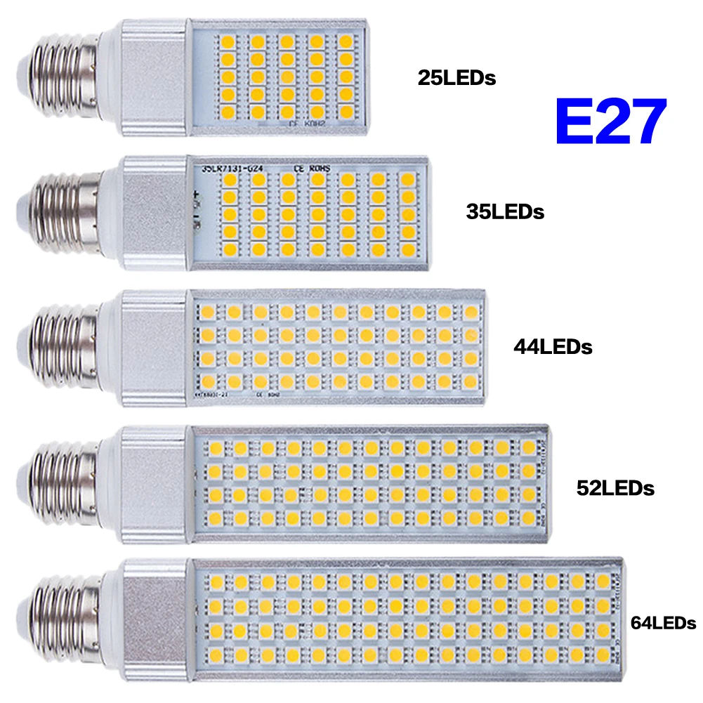 LED Corn Light Corn Bulb Light E27 Bulb Room 85-265V G24 Horizontal Plug 5W-13W Home Decoration LED Bulb Lamp Conference
LED Corn Light Corn Bulb Light E27 Bulb Room 85-265V G24 Horizontal Plug 5W-13W Home Decoration LED Bulb Lamp Conference