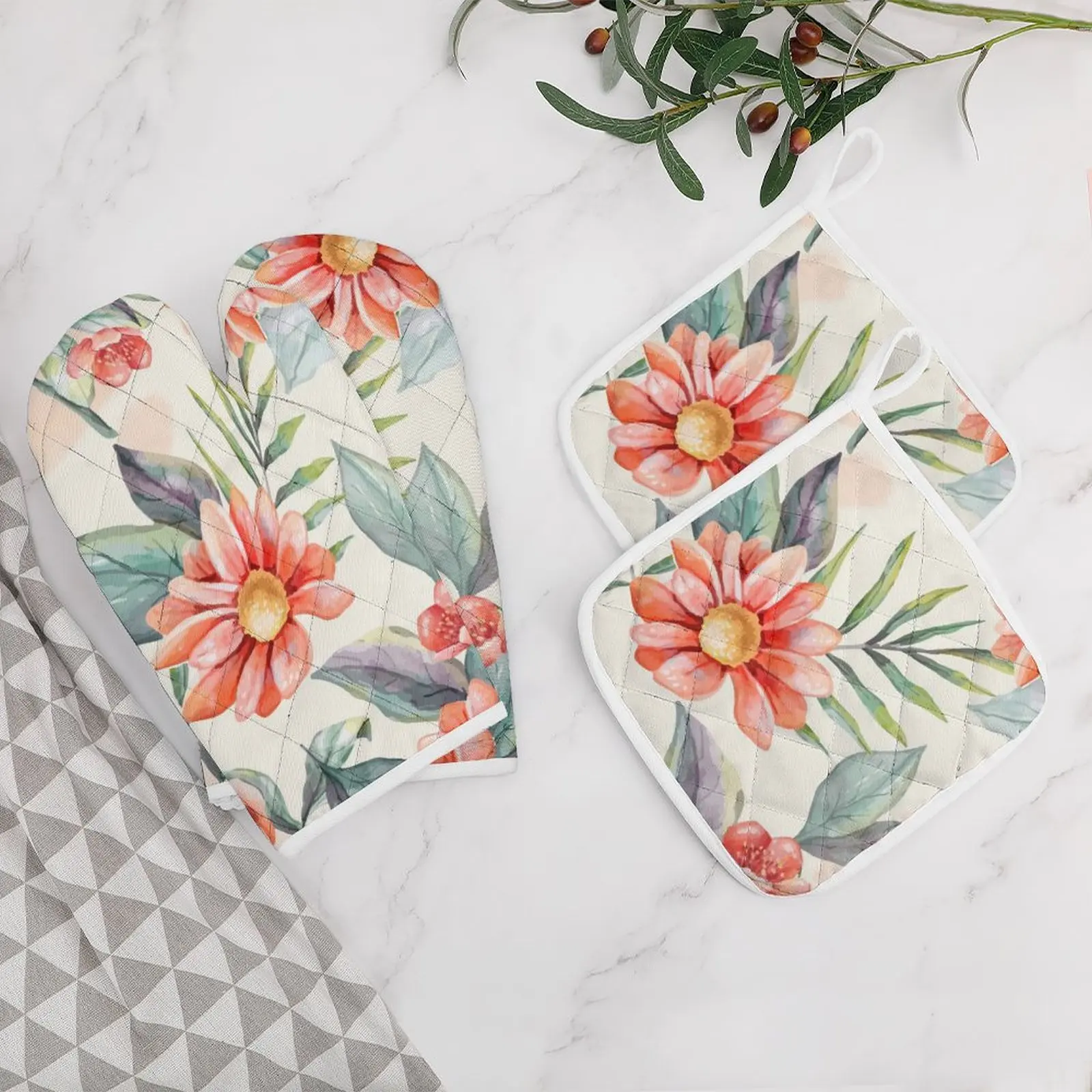 Перчатки и варежки для духовки, термостойкие Прихватки стандарта 4 цветов, для безопасного приготовления выпечки, гриля, акварели
Перчатки и варежки для духовки, термостойкие Прихватки стандарта 4 цветов, для безопасного приготовления выпечки, гриля, акварели