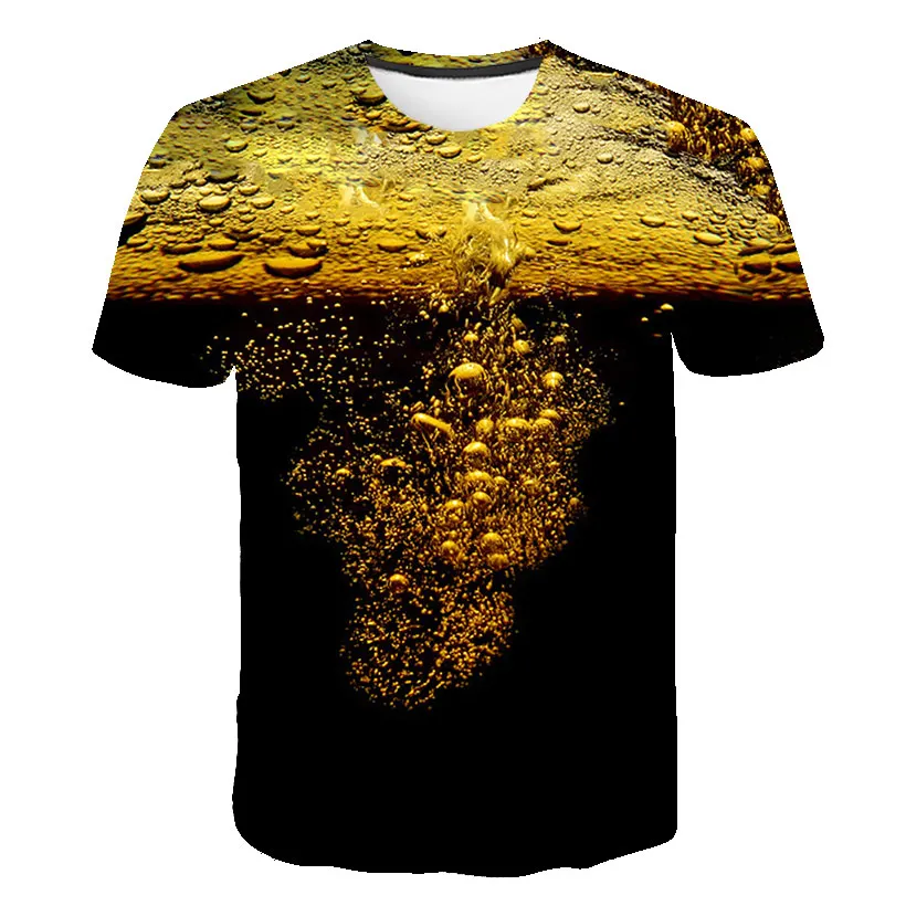 2022 New Summer Men's T-Shirt Beer Drink Printing Casual O Neck Short Sleeve Shirt
2022 New Summer Men's T-Shirt Beer Drink Printing Casual O Neck Short Sleeve Shirt