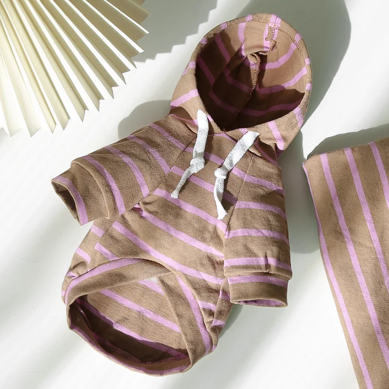 XS-2XL New Spring Summer Dog Clothes Dogs Hoodies Dog Cat Stripe Sweatshirt Small Medium Dog Bulldog Jacket Clothing Pet Costume
XS-2XL New Spring Summer Dog Clothes Dogs Hoodies Dog Cat Stripe Sweatshirt Small Medium Dog Bulldog Jacket Clothing Pet Costume