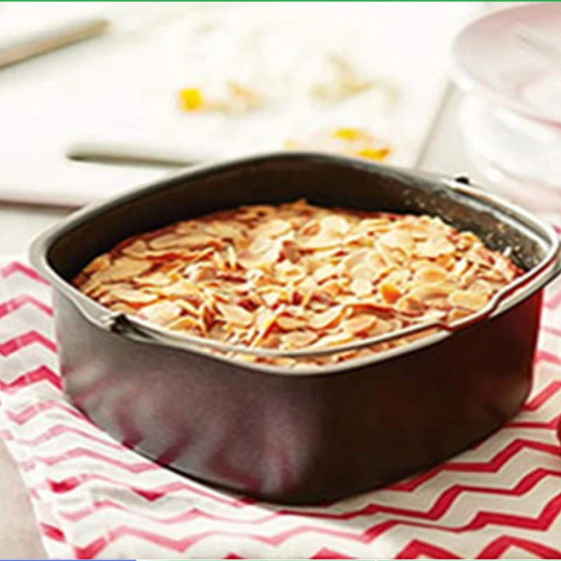 Air Fryer Accessories Square Non-stick Cake Pizza Mould Baking Pan Oven 7/8in Home Kitchen Bar Induction Cooker Cooking Tools
Air Fryer Accessories Square Non-stick Cake Pizza Mould Baking Pan Oven 7/8in Home Kitchen Bar Induction Cooker Cooking Tools